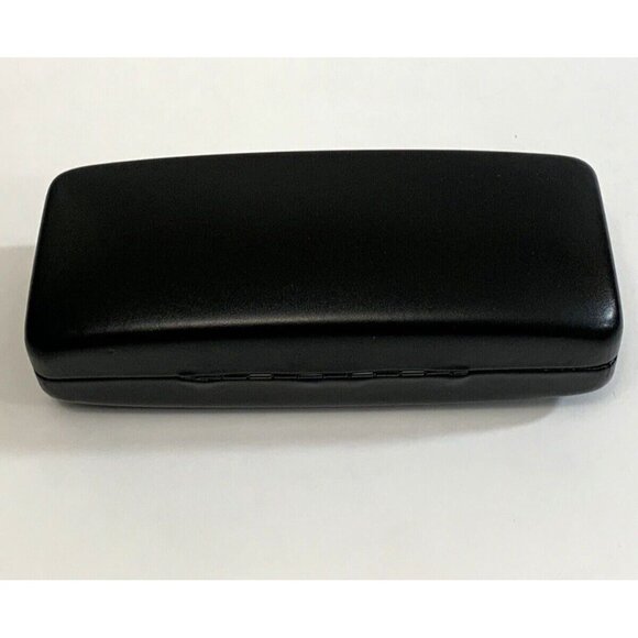 Ralph Lauren Black Clamshell Case For Eyeglasses Sunglasses With Cleaning Cloth - Picture 4 of 11